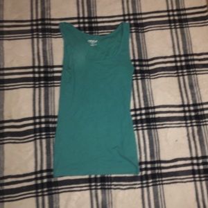 Teal tanktop